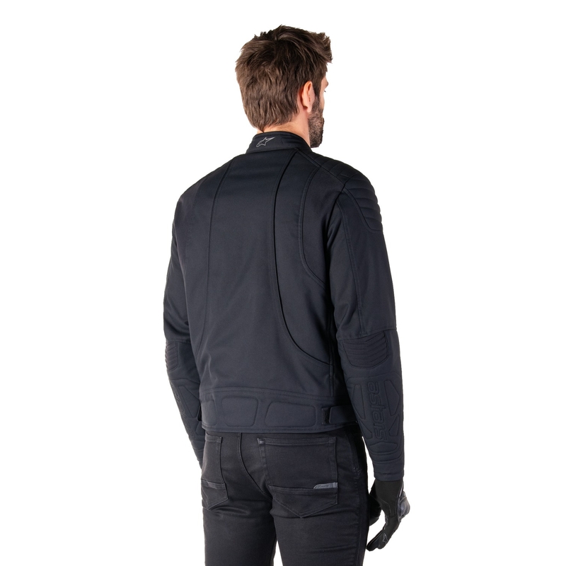 Alpinestars Clayton waterafstotend zwart motorjack