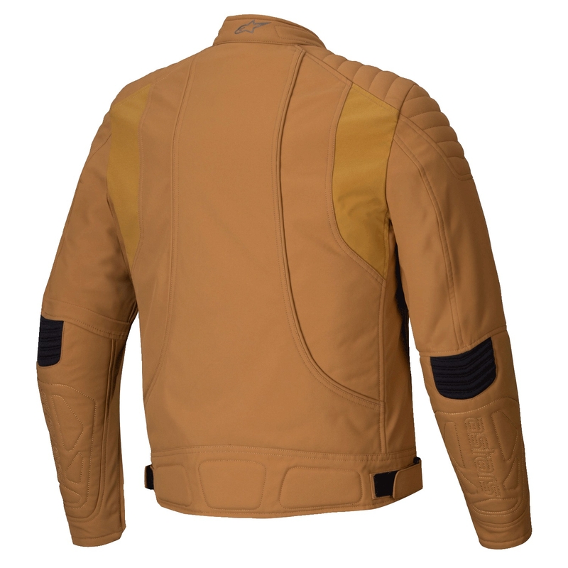 Alpinestars Clayton waterafstotend lichtbruin motorjack