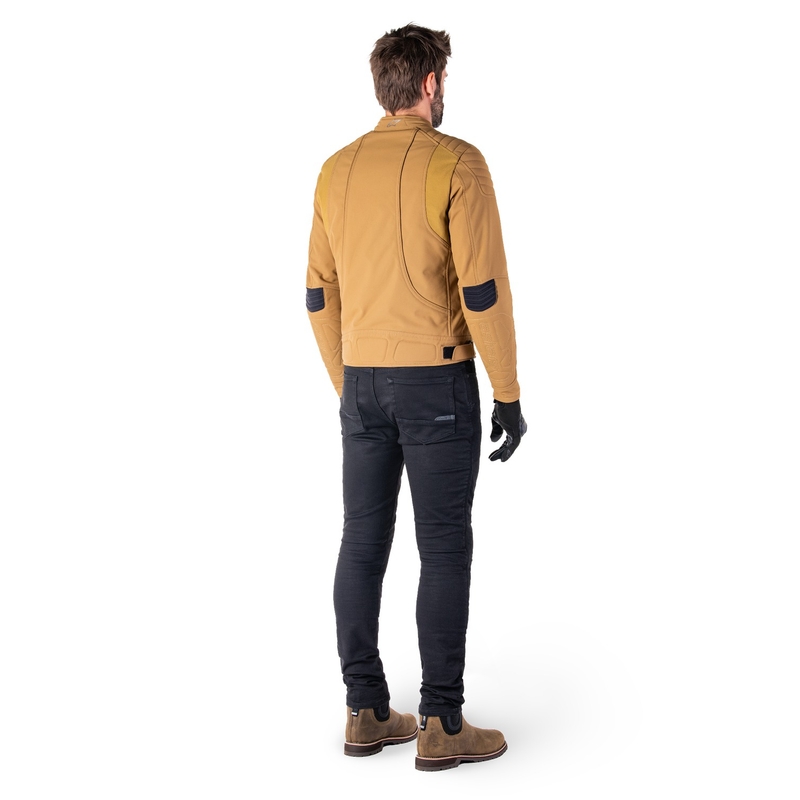 Alpinestars Clayton waterafstotend lichtbruin motorjack