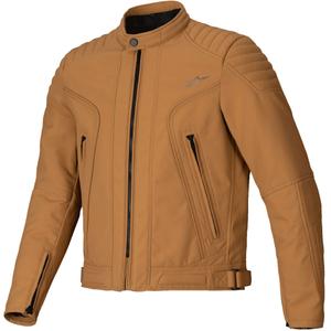 Alpinestars Clayton waterafstotend lichtbruin motorjack
