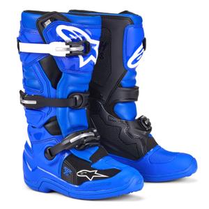 Alpinestars Tech 7 S Kinderfietslaarzen Blauw, Wit en Zwart 2025