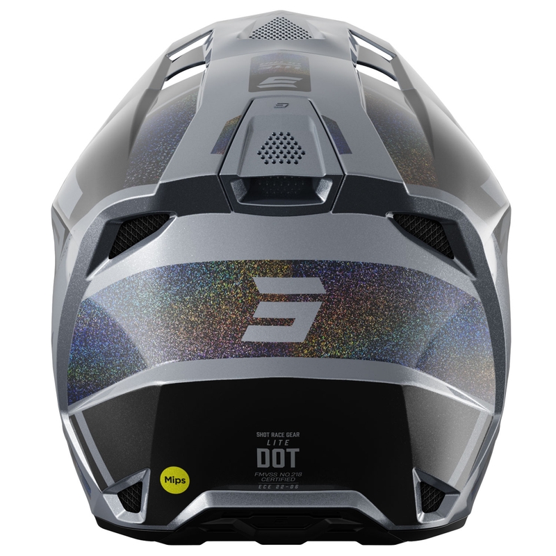 Motorcross Helm Shot Lite Ultra Mat Holografisch