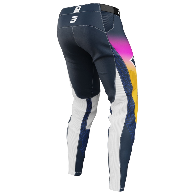 Shot Aerolite Ultra Motorcross Broek blauw-oranje-roze
