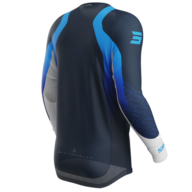 Motorcross Trui Shot Aerolite Ultra Blauw
