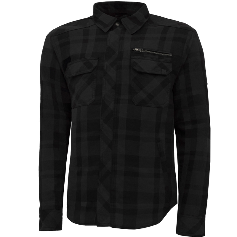 Street Racer Striker motorshirt zwart