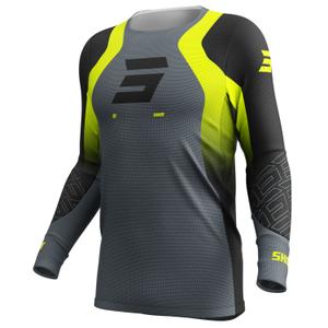 Motorcross trui Shot Aerolite Ultra fluo geel