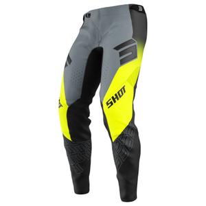Motorcrossbroek Shot Aerolite Ultra Fluo Geel