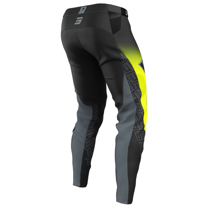 Motorcrossbroek Shot Aerolite Ultra Fluo Geel