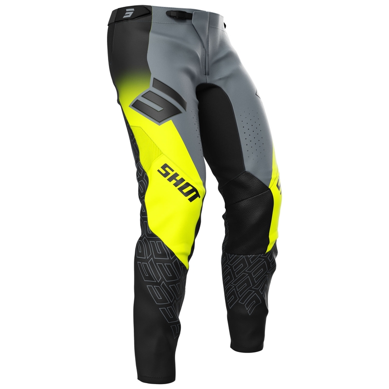 Motorcrossbroek Shot Aerolite Ultra Fluo Geel
