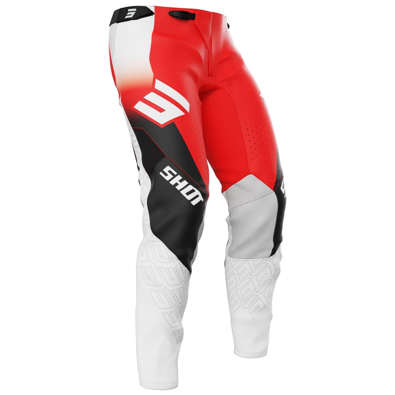 Motorcrossbroek Shot Aerolite Ultra Rood