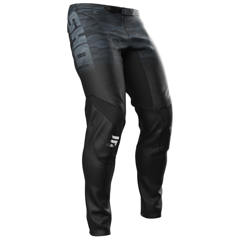 Motorcrossbroek Shot Contact Tactic zwart-grijs