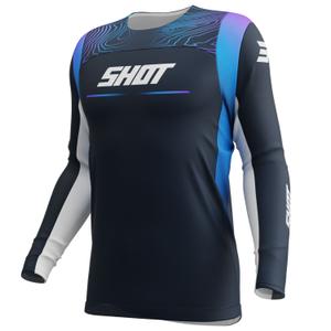 Motorcross trui Shot Contact Apex blauw
