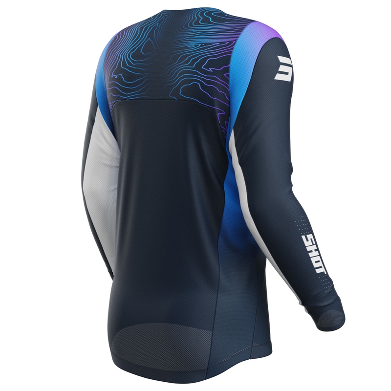 Motorcross trui Shot Contact Apex blauw