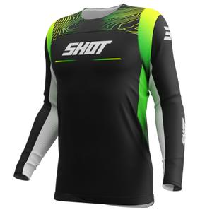 Motorcross trui Shot Contact Apex fluo geel