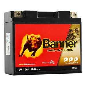 Gel accu Banner Bike Bull GEL 510 01/BGT12B-4 - GT12B-4 12V, 10Ah, 190A