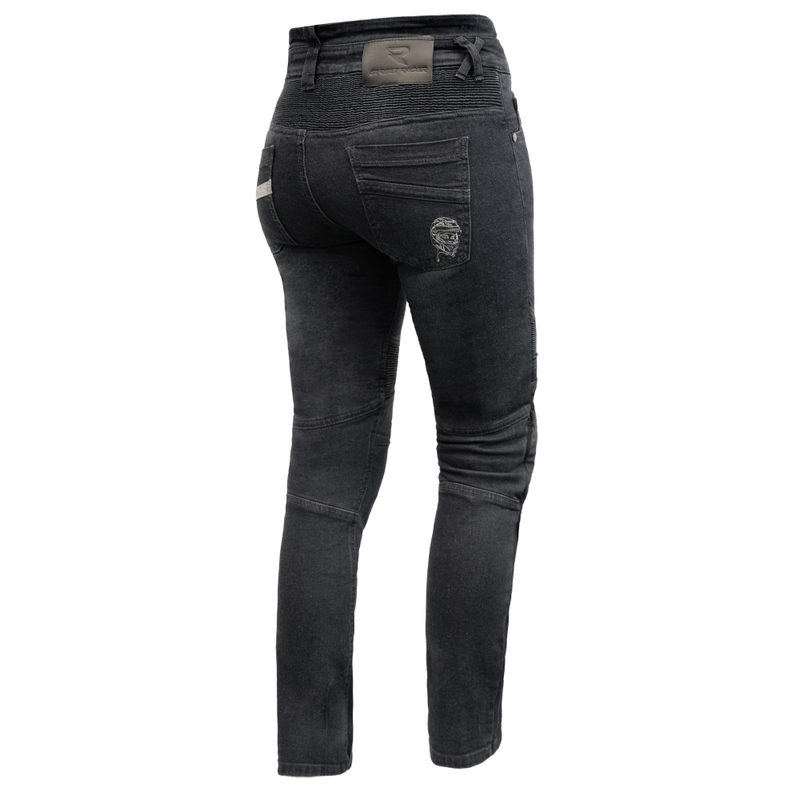 Damesjeans Street Racer Spike II zwart