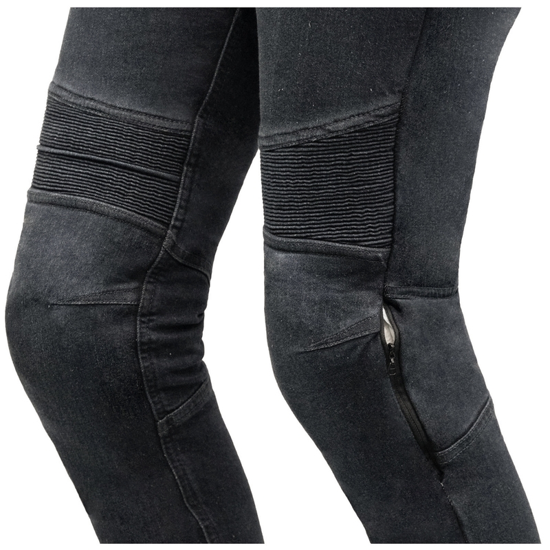 Damesjeans Street Racer Spike II zwart
