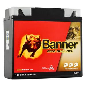 Gel accu Banner Bike Bull GEL 521 01/BG12-19 - G12-19 12V, 18Ah, 250A