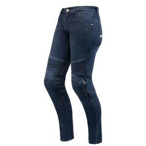 Cropped damesbroek Street Racer Spike II Blue