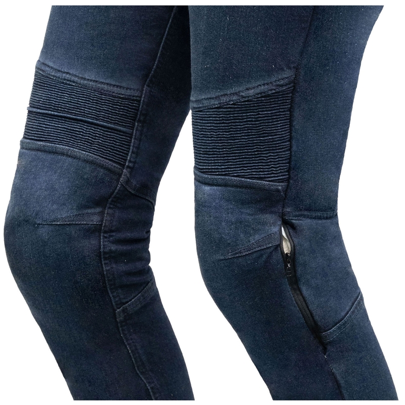 Cropped damesbroek Street Racer Spike II Blue
