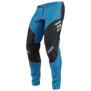 Motorcrossbroek Shot Contact Shield Blauw