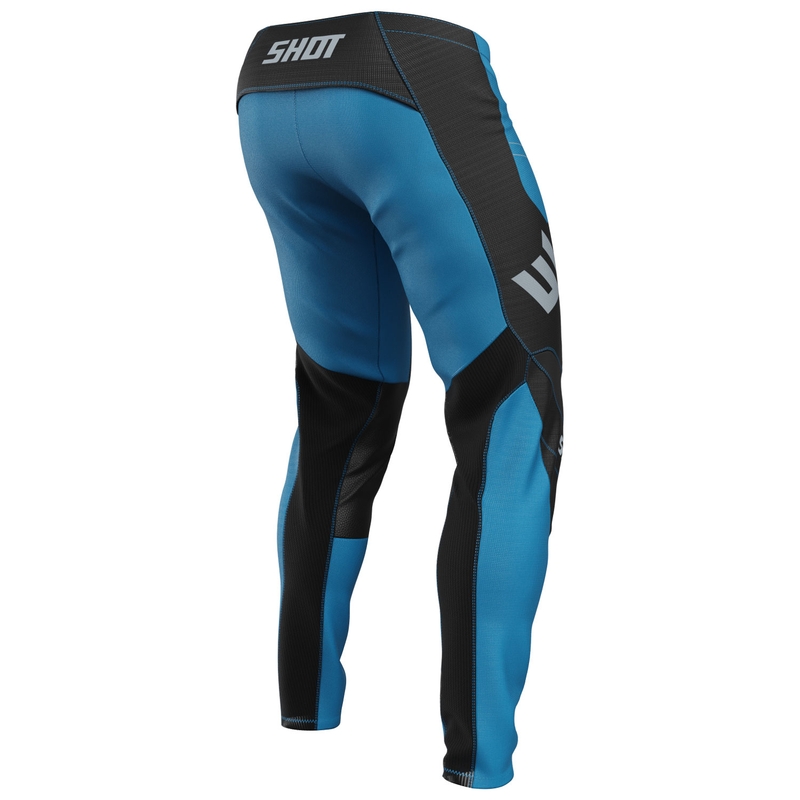 Motorcrossbroek Shot Contact Shield Blauw
