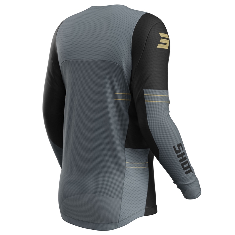 Motorcross trui Shot Contact Shield goud