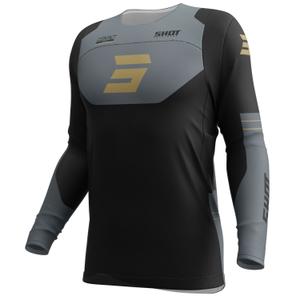 Motorcross trui Shot Contact Shield goud