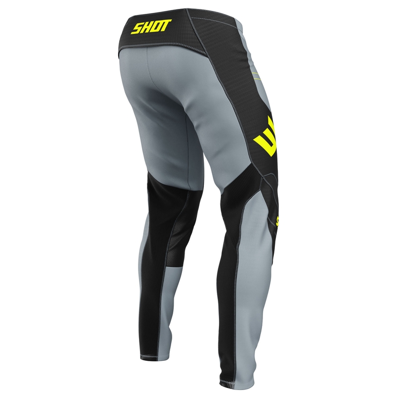 Motorcrossbroek Shot Contact Shield fluo geel