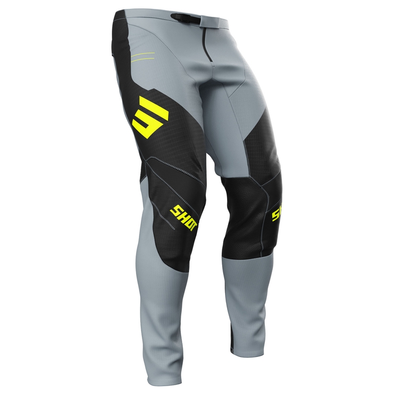 Motorcrossbroek Shot Contact Shield fluo geel