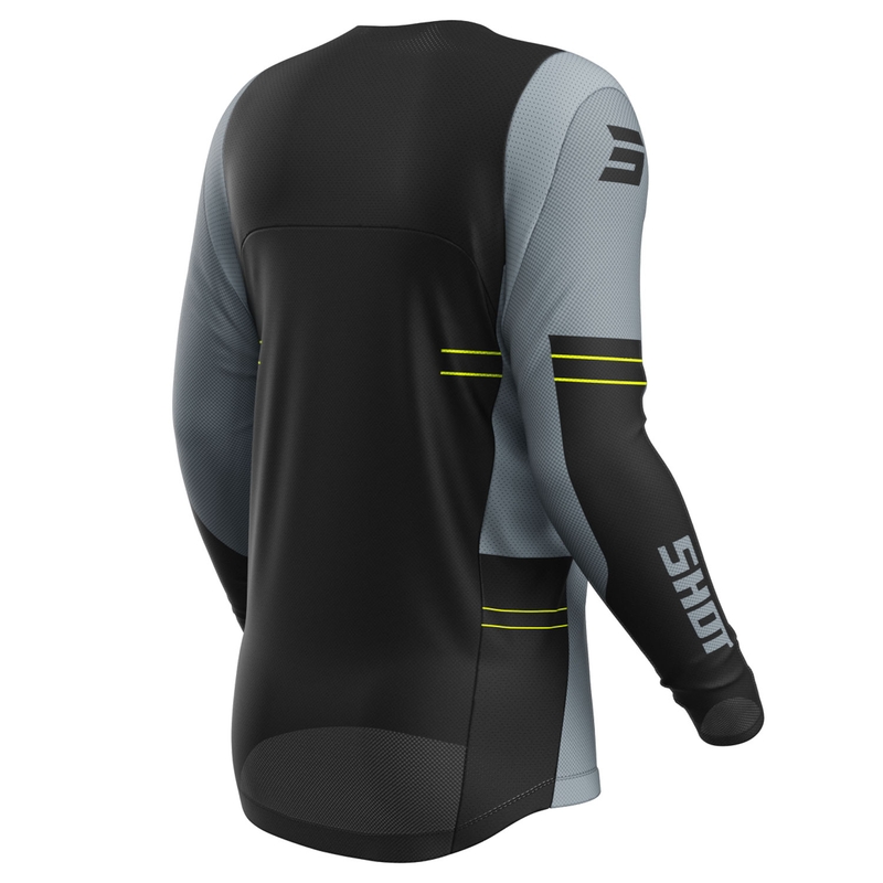 Motorcross trui Shot Contact Shield fluo geel