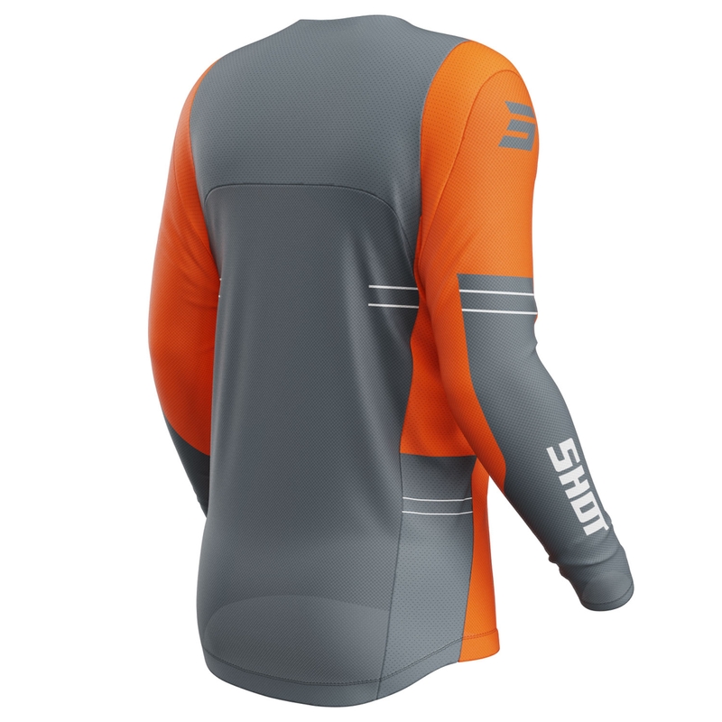 Motorcross trui Shot Contact Shield oranje