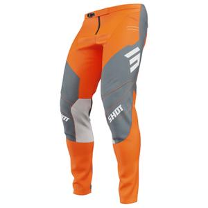 Motorcrossbroek Shot Contact Shield oranje