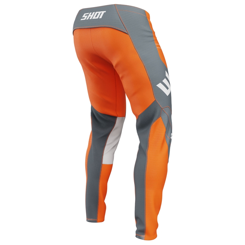 Motorcrossbroek Shot Contact Shield oranje