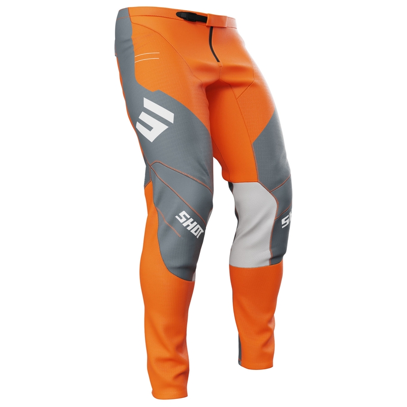 Motorcrossbroek Shot Contact Shield oranje