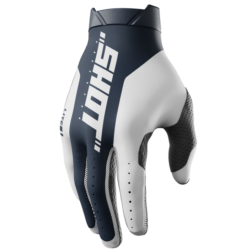 Motorcross handschoenen Shot Lite Pro blauw