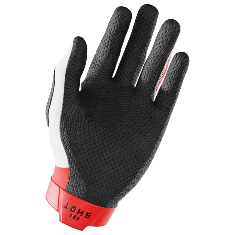 Motorcross handschoenen Shot Lite Pro rood