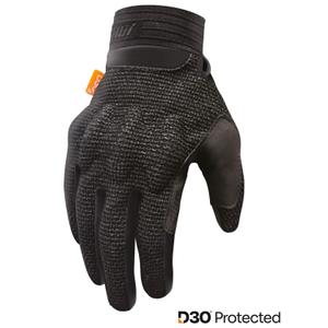 Motorcross handschoenen Shot Guard D3O® zwart