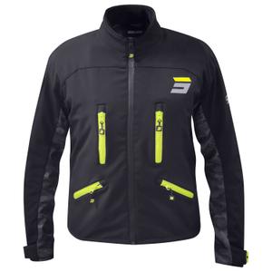 Motorjas Shot Climatic zwart-fluo geel