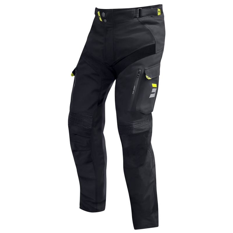 Shot Climatic zwart-fluo gele motorbroek