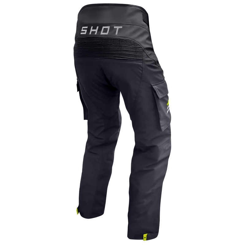 Shot Climatic zwart-fluo gele motorbroek
