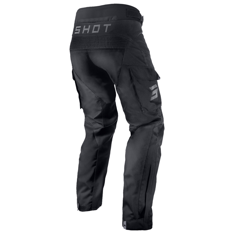 Shot Racetech Zwarte Motorfietsbroek