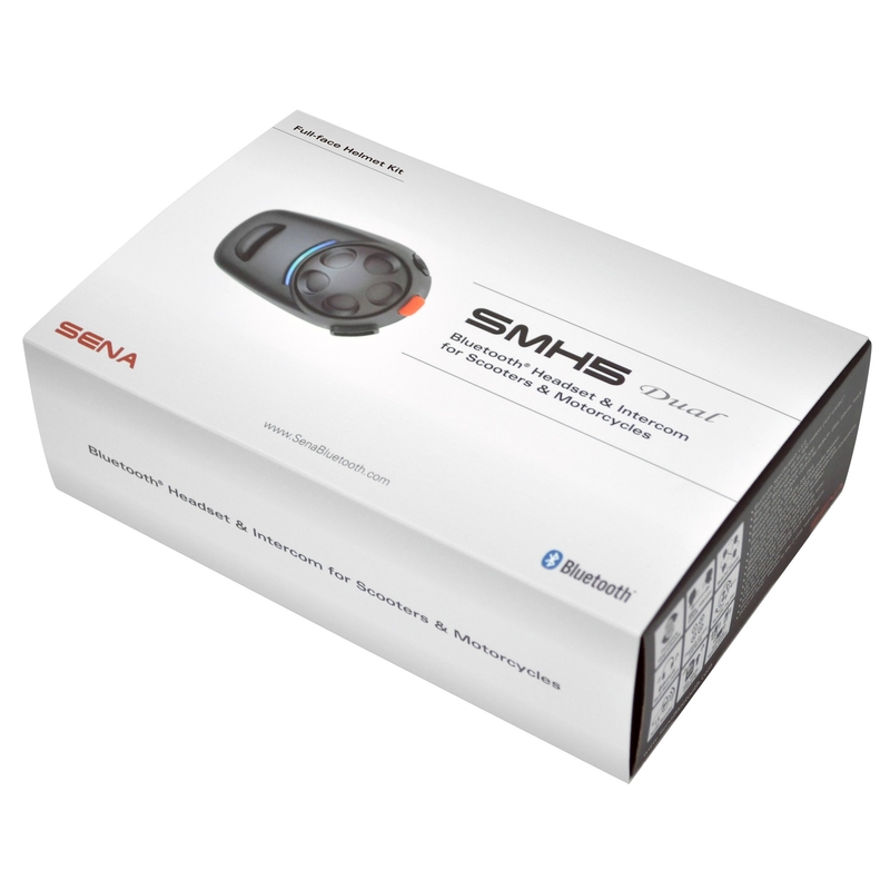 Set van 2 SENA SMH5 Bluetooth-intercoms