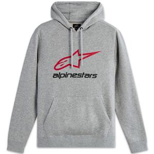 Alpinestars Always 2.0 grijs-rood-zwarte hoodie