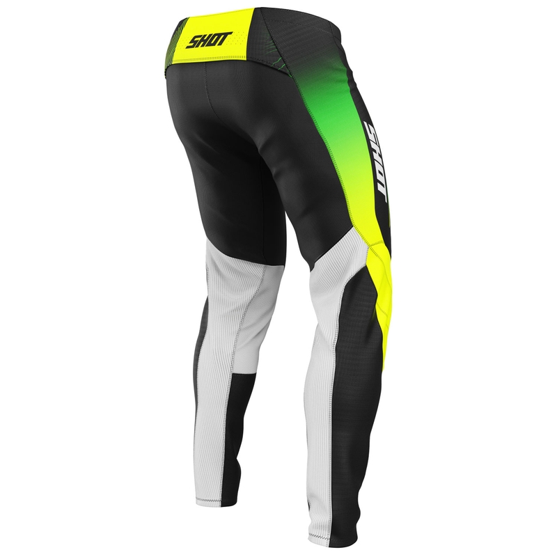 Kinder motorcrossbroek Shot Contact Apex fluo geel