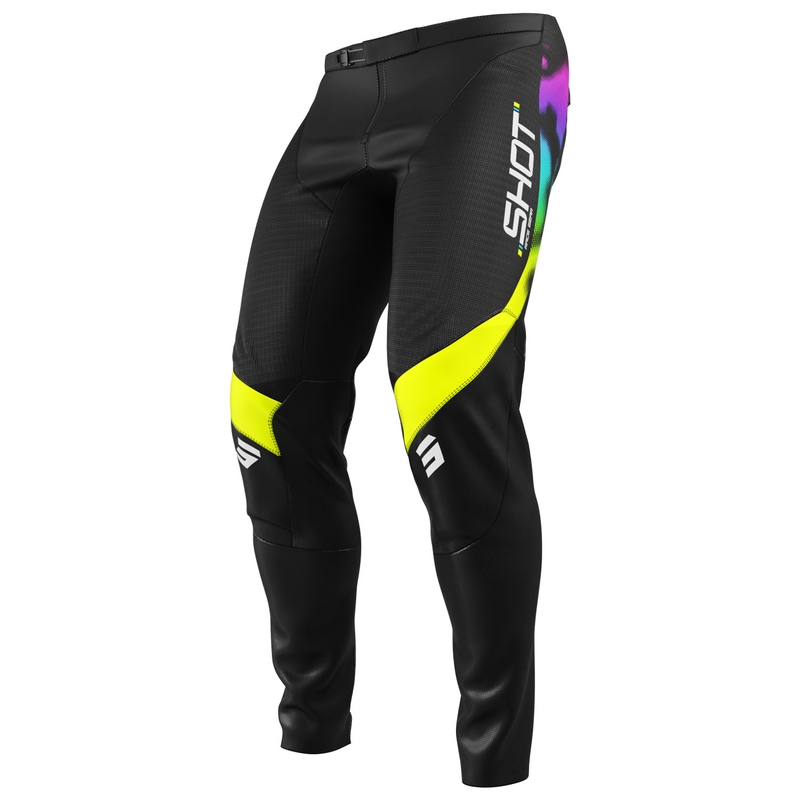 Kinder motorcrossbroek Shot Contact Nitro zwart