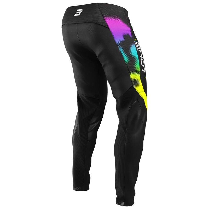 Kinder motorcrossbroek Shot Contact Nitro zwart