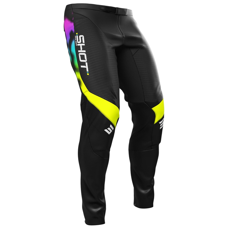Kinder motorcrossbroek Shot Contact Nitro zwart