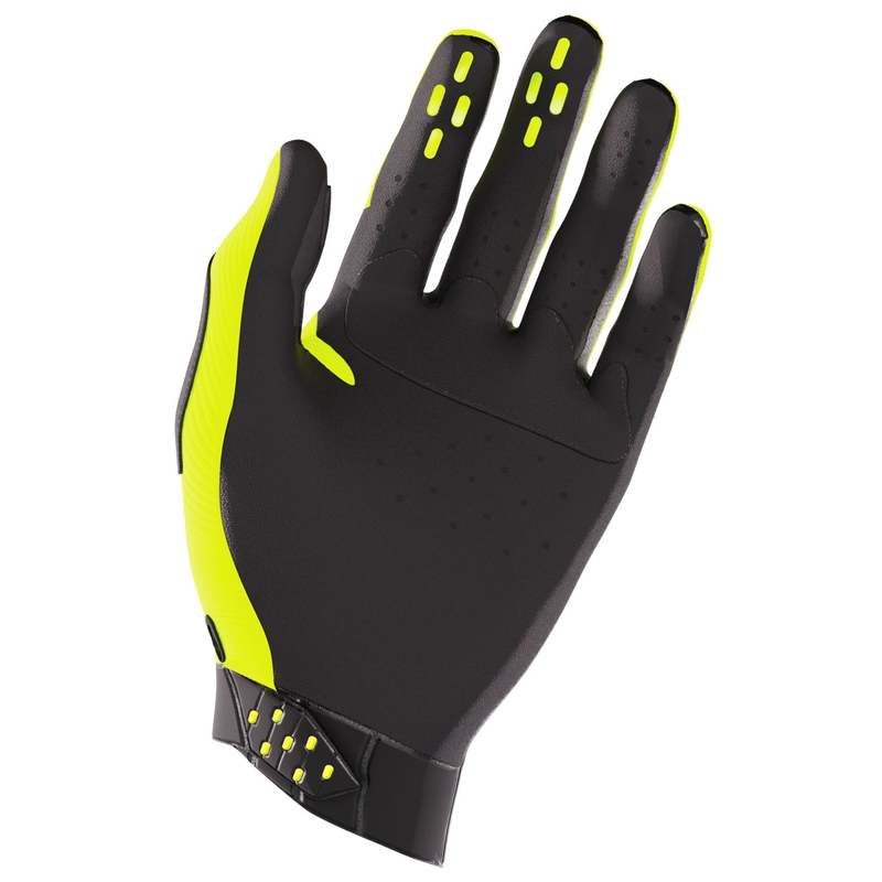 Kinder motorcrosshandschoenen Shot Race fluo geel