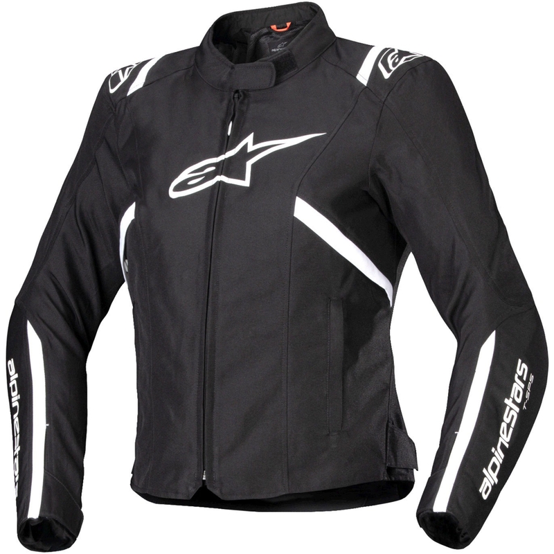 Alpinestars Stella T-SPS 2 Waterdichte zwart-witte motorjas voor dames